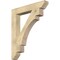 Ekena Millwork Merced Slat Rough Sawn Bracket, Douglas Fir, 6"W x 40"D x 48"H BKT06X40X48MRC06RDF - alternate 1